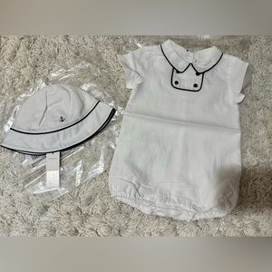 Janie and Jack Boys JonJon and Hat 18-24m